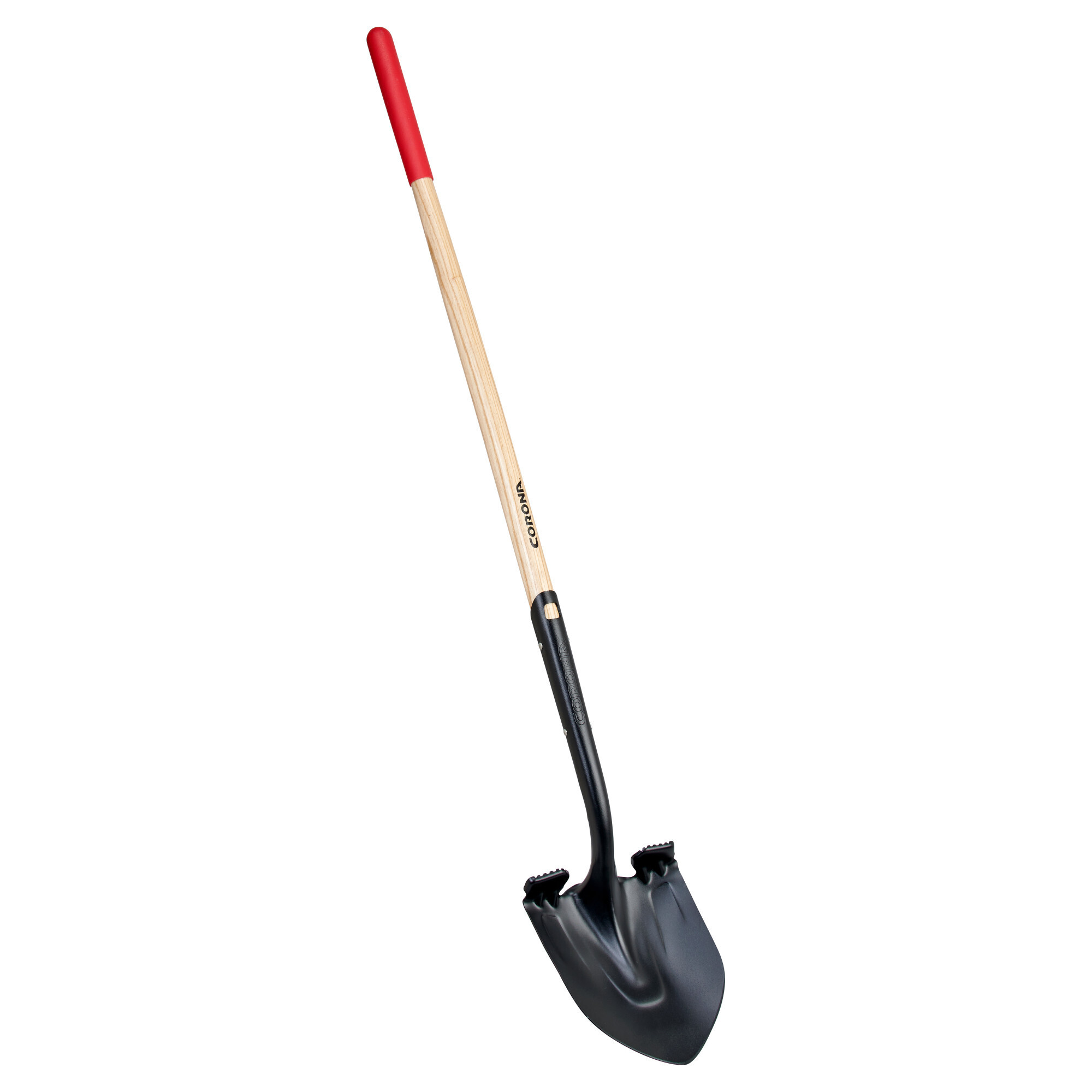 Corona Boron Steel Round Point Shovel — 14-Ga., Hardwood Handle, Model# SS16100